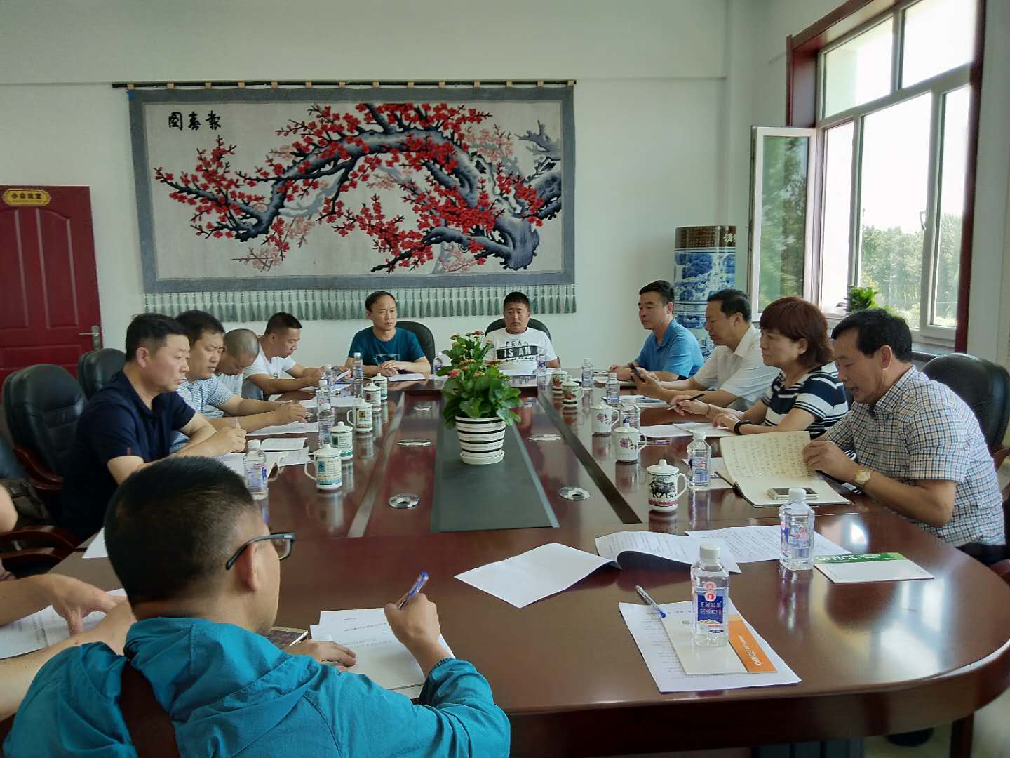 鐵嶺、葫蘆島市安監(jiān)局領(lǐng)導(dǎo)赴新民財源公司考察交流